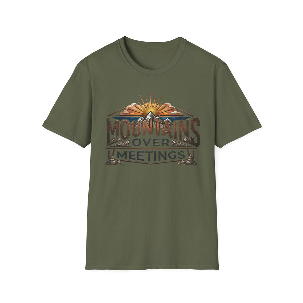 Mountains Over T-Shirt