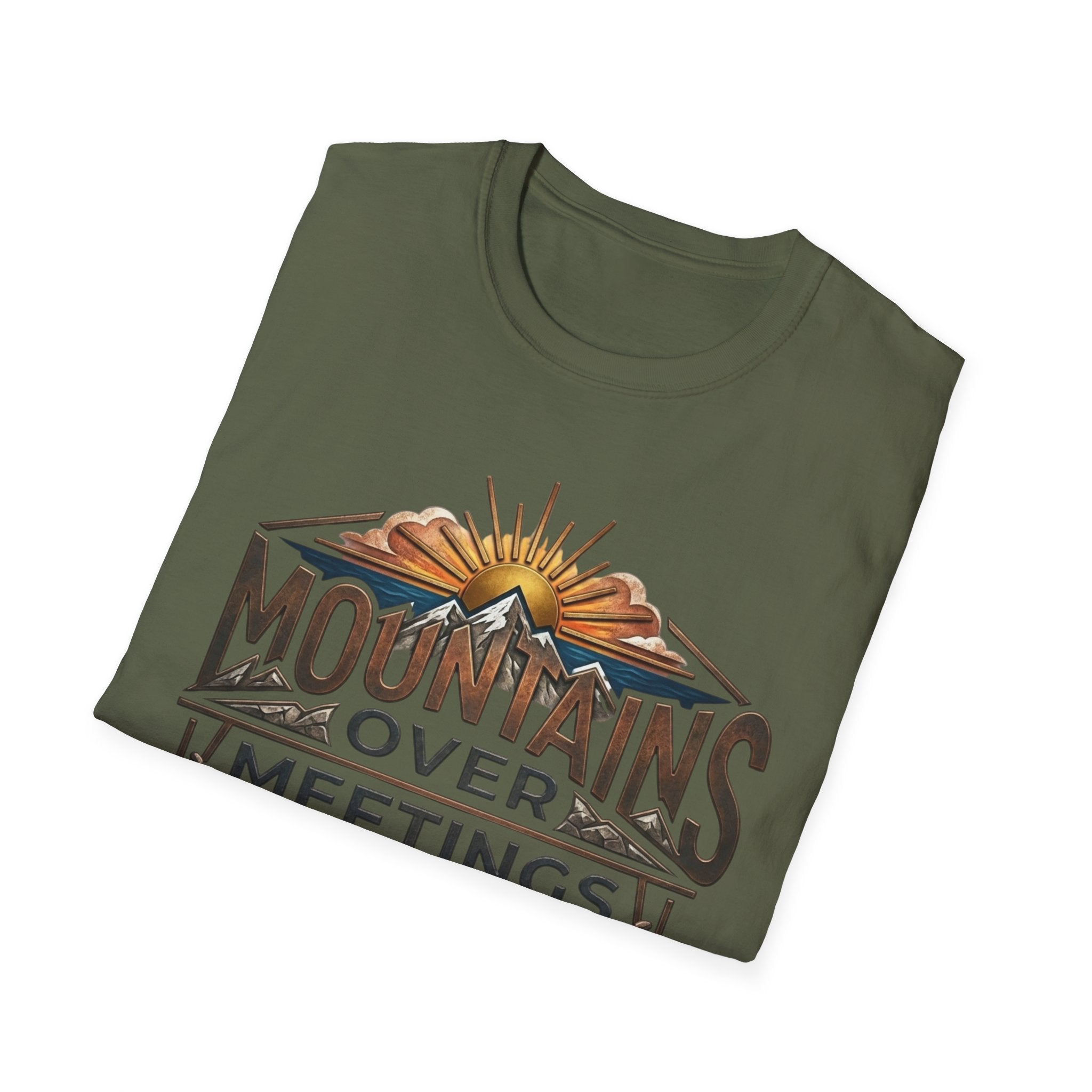 Mountains Over T-Shirt