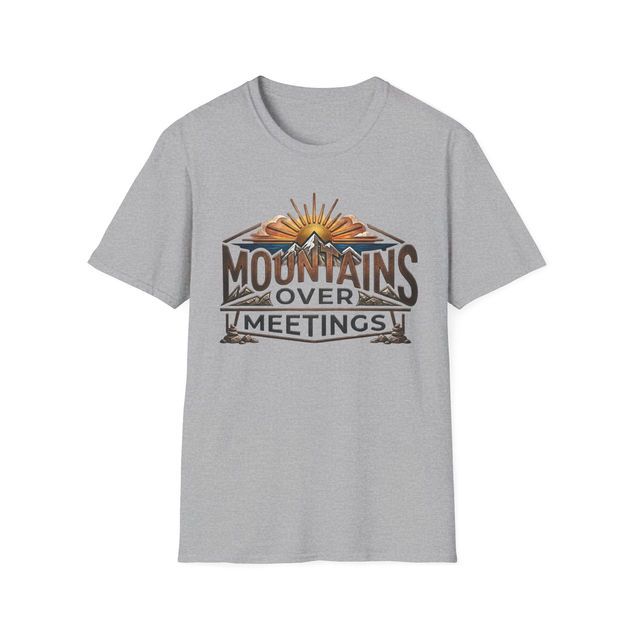 Mountains Over T-Shirt