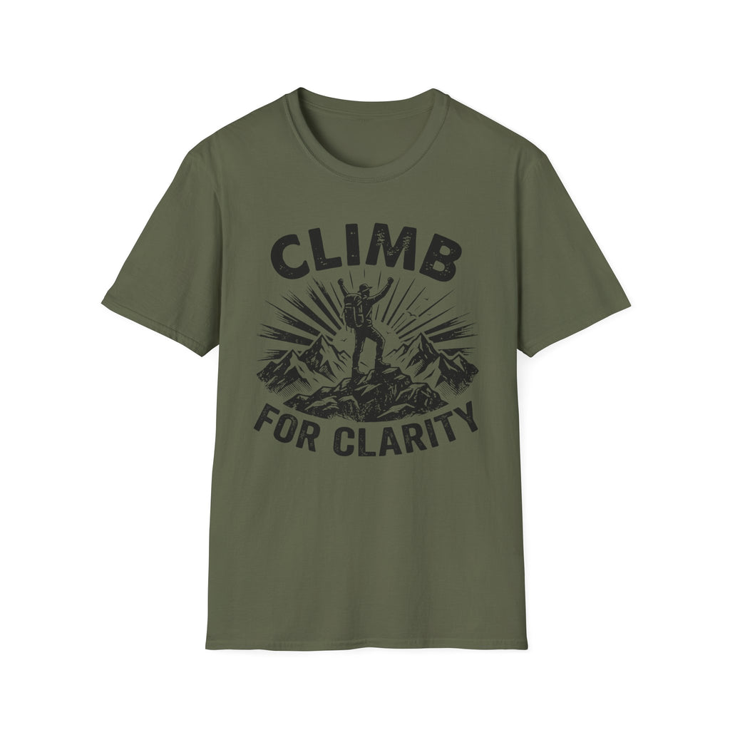 Climp For Clarity  T-Shirt